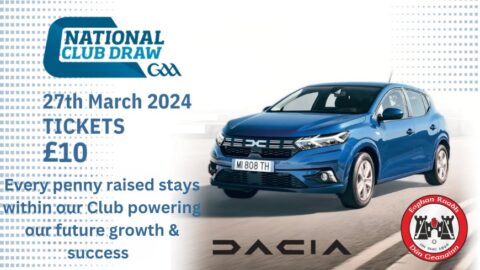 Buy Tickets for the National GAA Club Draw.