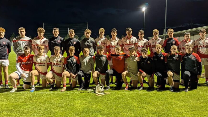 U18’s win Tyrone Hurling Championship